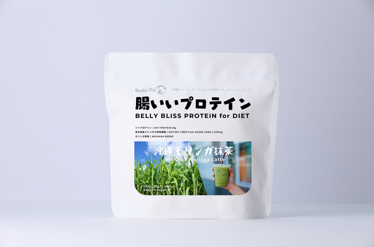 HaiSai 腸いいプロテイン 沖縄モリンガ茶味 600g (20g × 30days)